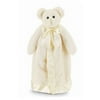 Bearington Baby Bear Hugs Snuggler, Yellow Teddy Bear Plush Security Blanket, Lovey 15"