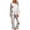 White, variant on Enjoytime Valentines Womens Pajama Sets Crewneck Long Sleeve Tops Pants 2 Piece Set Cute Heart Print Loungewear Soft Comfy Plus Size Sleepwear