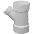 thumbnail image 2 of Genova Products Reducing Wye PVC Pipe Fitting - 4 x 4 x 1-1/2 in., 2 of 3