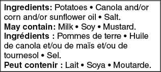 Great Value Regular Rippled Potato Chips, 200 g