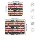 thumbnail image 3 of American Flag and Animals Dish Drying Mat 16x18 Absorbent Microfiber Draining Rack Pad for Kitchen Counter Sink, 3 of 8