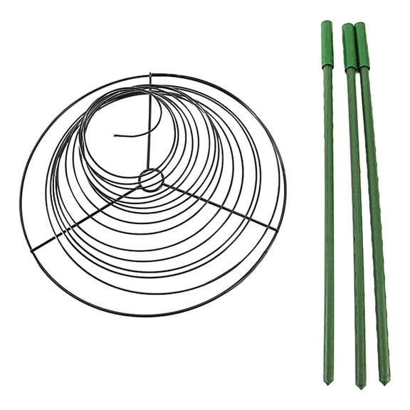 1 Set of Plant Climbing Racks Garden Spiral Trellis Convenient Climbing Plant Trellis for Potted Plant