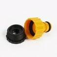 thumbnail image 2 of 6 Pcs 1/2 & 3/4 Inch Faucet Adapter Washing Machine Hose Fittings Quick Connector Adapter Garden tap Watering Hose Pipe Fitting Adapter, 2 of 6