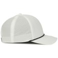thumbnail image 3 of Outdoor Cap OC660 Perforated Performance w/Cord Cap-White-Black-Cord, 3 of 8