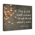 thumbnail image 5 of Scripture Walls  Proverbs 13:10 Only by Pride Bible Verse Canvas Christian Wall Art Ready to Hang Unframed, 5 of 16
