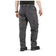 thumbnail image 3 of 5.11 Work Gear Men's Taclite Pro Performance Pants, Cargo Pockets, Action Waistband, Charcoal, 44W x 36L, Style 74273ABR, 3 of 6