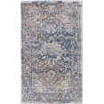 thumbnail image 1 of nuLOOM Lilah Medallion Vintage Area Rug, 3' x 5', Light Blue, 1 of 8