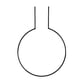 thumbnail image 1 of Kearding Marco de soporte para plantas DIY de 9,1x13,3 pulgadas, enrejado de Metal para jardín, flor, verduras, soporte de ratán rosa, soporte para Jardín y Patio Forma redonda Kearding HA004039-01, 1 of 6