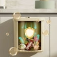 thumbnail image 2 of Mosiee Practical Kitchen Trash Can With Lid For Wall Mounting In Bathrooms Or Toilets, 2 of 9