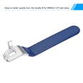 thumbnail image 5 of Unique Bargains Iron Chrome Plated Replacement Quarter Turn Lever Handle for DN65 Ball Valve, 5 of 5