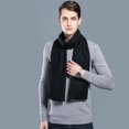 thumbnail image 4 of Mens Scarf Winter Fashion Formal Soft Scarves for Men, 4 of 4