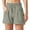 #Style2-White-JSX1, variant on High Waisted Gym Linen Shorts Women 7" Inseam Drawstring Elastic Waistband Mid-Thigh Stretchy Bermuda Shorts A-Line Maternity Baseball Shorts with Pockets Light Green XXL