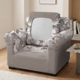 thumbnail image 3 of Chririnla Tree Branches Design Couch Cover for Living Room, 2 Pcs Armchair Sofa Cover Spandex Chair Couch Cover Non-Slip for Cats, 3 of 8