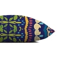 thumbnail image 4 of Creative Products Navy Background Folk Pattern 14x20 Indoor / Outdoor Pillow, 4 of 9