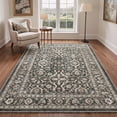 thumbnail image 4 of KUETH 5x7 Low Pile Allover Vintage Persian Rug for Living Room, Machine Washable Soft Non Slip Backing Area Rug, VINE Rug for Bedroom Dining Room, 4 of 5