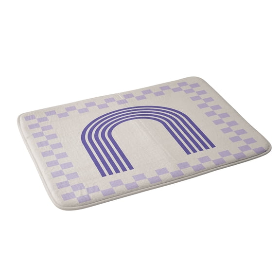 Society6 Grace Chess Rainbow Bath Mat 34" x 21"