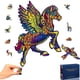 thumbnail image 2 of Rompecabezas De Madera Para Niños Adultos Rompecabezas 3D Animales Águila Rompecabezas De Madera Forma De Animal Única Piezas De Rompecabezas Colección De Rompecabezas Regalo Scienceny FN007781-05, 2 of 6