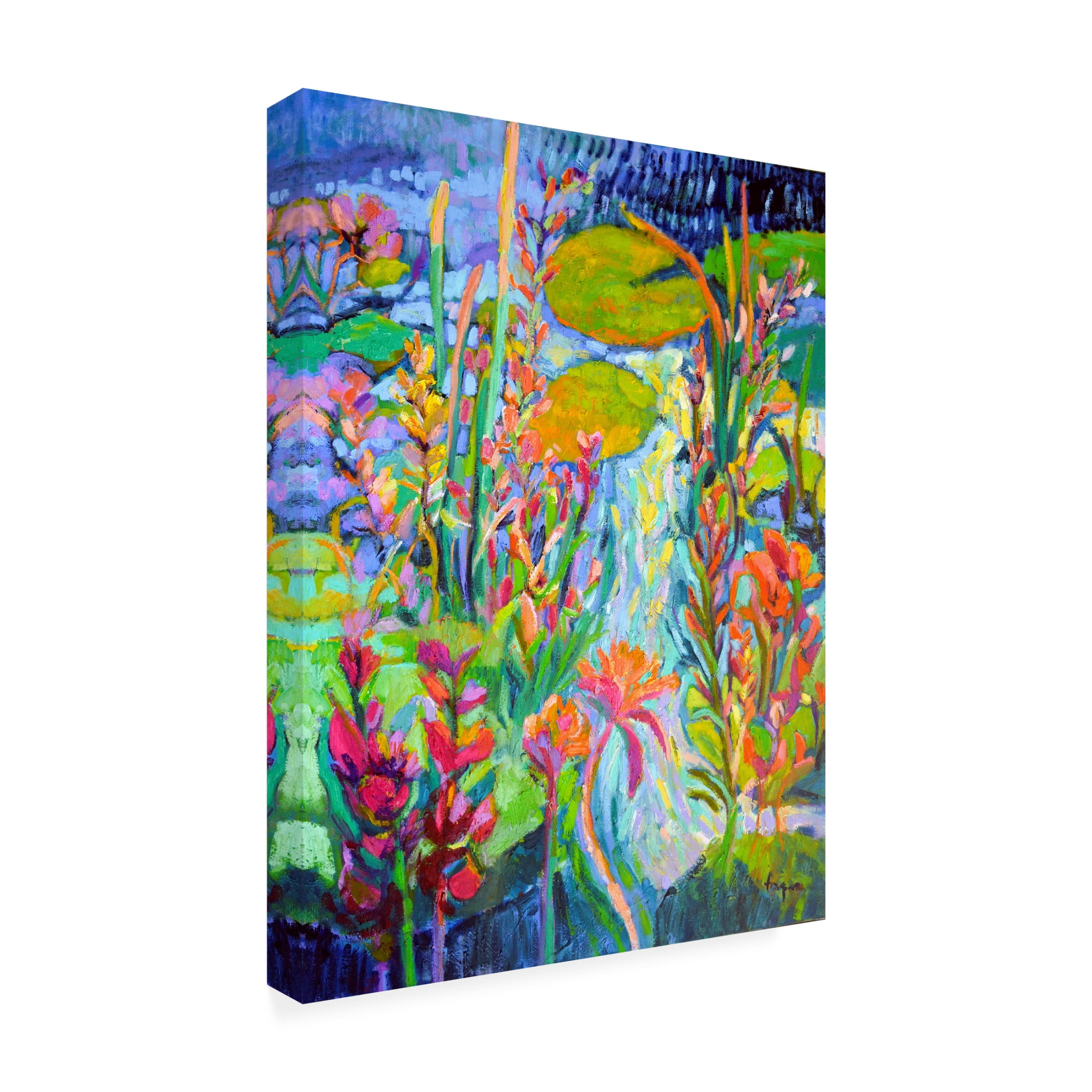 Canvas Wall Art - Dorothy Fagan 'Onasparklyday' Wall Art for Living Room, Bedroom, or Office D?cor by Trademark Fine Art - 35 x 47 Inches