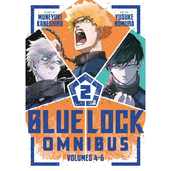 Blue Lock Omnibus Blue Lock Omnibus 2 (Vol. 4-6), (Paperback)