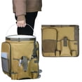 thumbnail image 1 of Organizador de cubo para acampar al aire libre, bolsa de almacenamiento para aparejos de pesca de gran capacidad, bolsa de jardinería para pesca, Camping y senderismo, 1 of 8