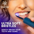 thumbnail image 5 of SNOW LED Whitening Electric Toothbrush | Dentist-Designed Electric Toothbrush for Adults | Sonic Technology, LED Light, Modes, Timer, Rechargeable Plaque Removal & Teeth Whitening Polar Blue Gen2, 5 of 5
