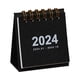 thumbnail image 2 of Calendario De Escritorio De Pie 2x2024 Mini Calendario De Escritorio Pequeño Para Escritorio De Oficina En Casa Negro 2 piezas, 2 of 10