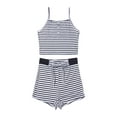 thumbnail image 1 of xiaxaixu Pyjama Femmes Ensembles Sans Manches Camisole Débardeur + Short, 1 of 6