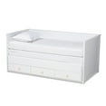 thumbnail image 4 of Baxton Studio Wood Expandable Twin Size to King Size Daybed with Storage Drawers, 4 of 9