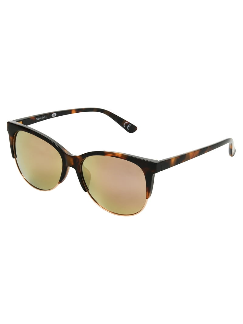 Panama Jack Tortoiseshell Polarized Sunglasses - Walmart.com