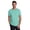 Mint Green, variant on Active Men's Textured Jersey Running T-Shirt Quick Drying Short Sleeve Gym Shirt