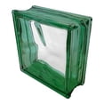 thumbnail image 2 of vidrio block selva verde 19 x 19 x 8 cm index, 2 of 6