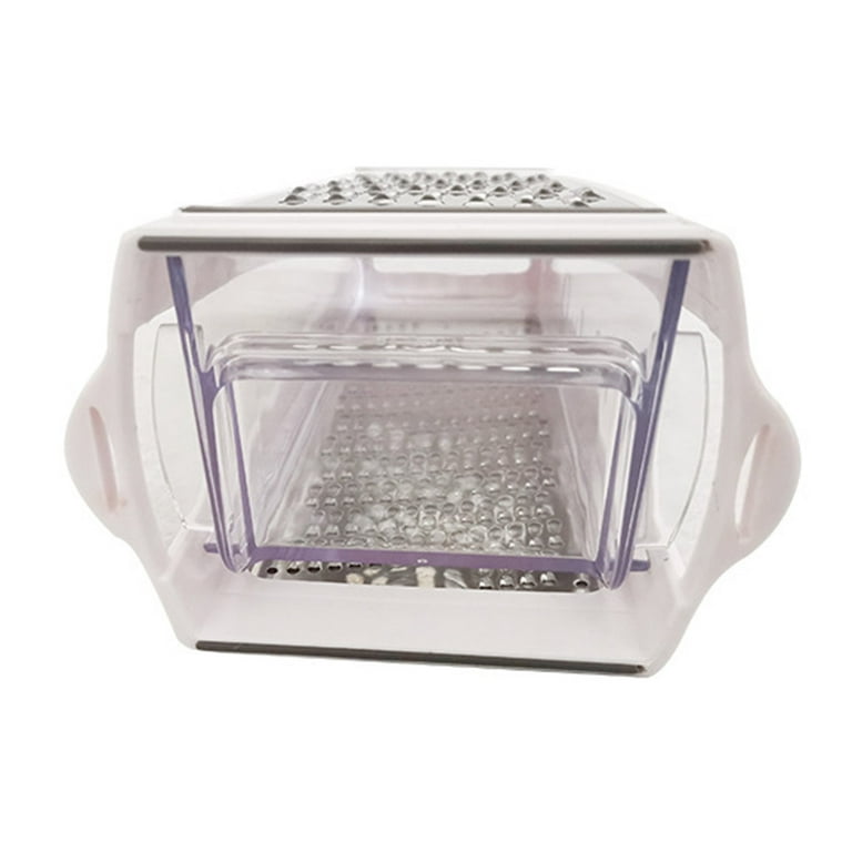 Double-Sided Grater with Food Storage Container