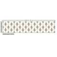 thumbnail image 2 of Ambesonne Hamsa Fabric by the Yard Upholstery, Mandala Inspired Motif, 2 Yards, Caramel, 2 of 4