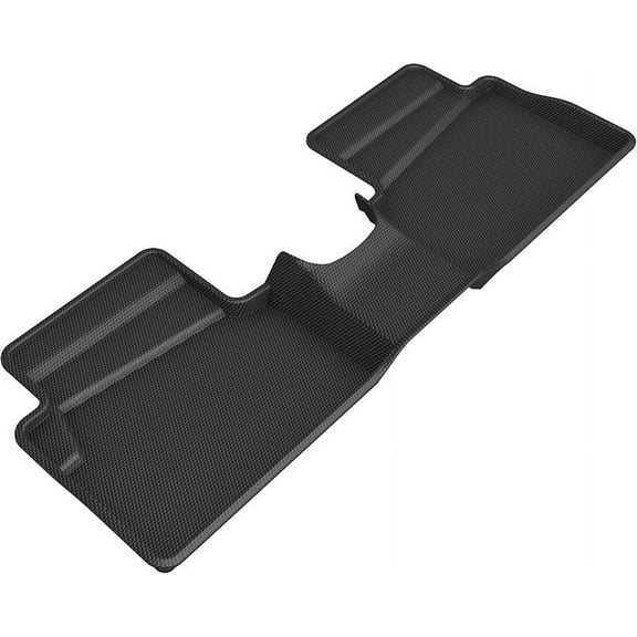 3D MAXpider Custom Fit Kagu Floor Mat (Black) Compatible with Ford Maverick Hybrid 2022-2024 - Second Row