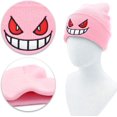 thumbnail image 3 of Gorro de invierno ZHAOCHENG rosa Unisex para esquiar, cálido y holgado, 3 of 4