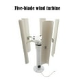 thumbnail image 3 of Vertical Five-blade Wind Generator Model Three-phase Permanent Magnet Brushless Generator Low-speed Windmill Portable Outdoor, 3 of 7