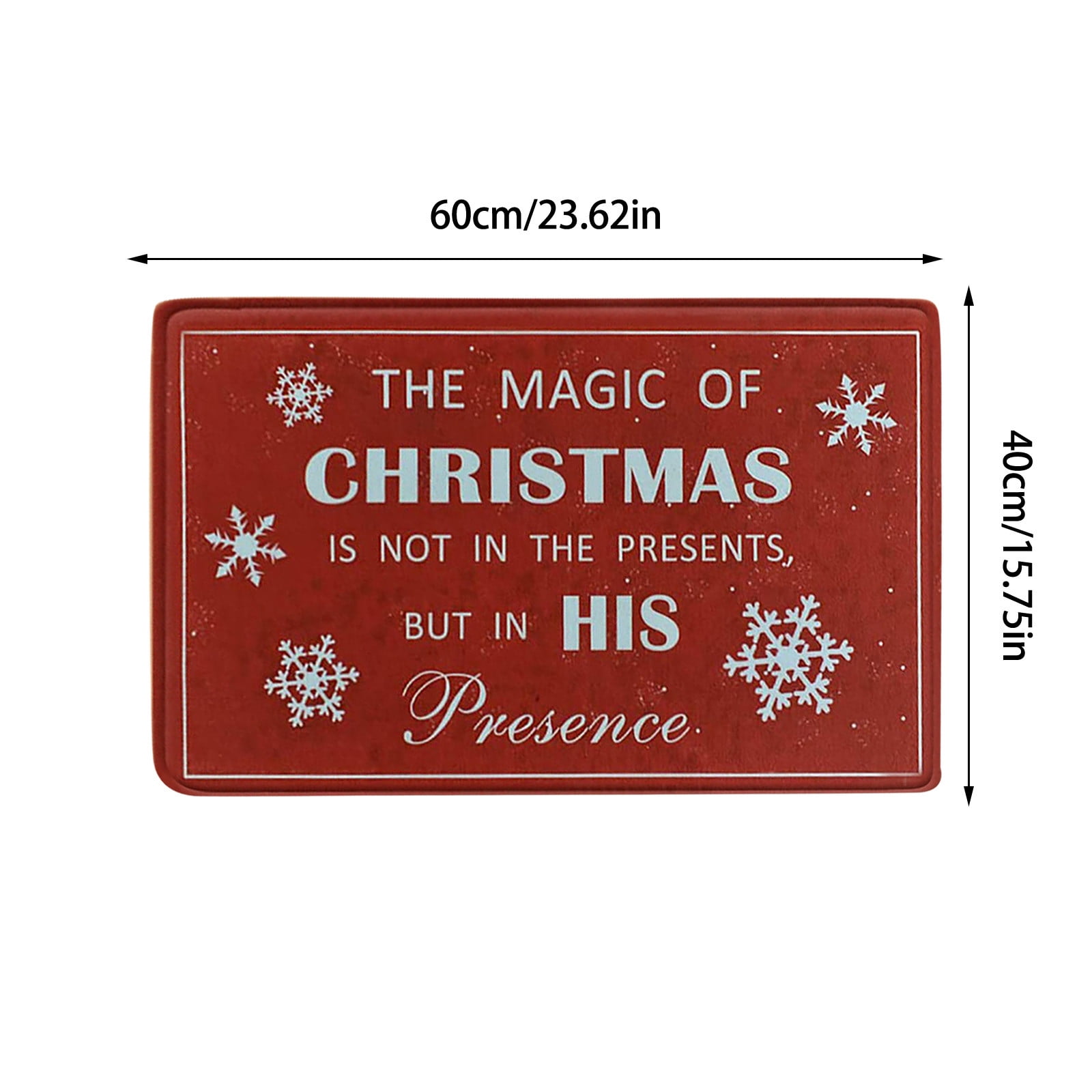 matoen12 christmas theme printed floor mats for bathroom entrance