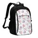 thumbnail image 1 of Fotbe Rose Flower B Mochila con Estampado y Puerto USB para Hombre y Mujer, Mochila Antirrobo, Mochila de Viaje, Mochila Escolar, Mochila Universitaria, 1 of 7