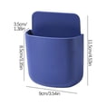 thumbnail image 2 of Wall Mounted Storage Box with Self-Adhesive | Remote Control & Phone Holder | 9x11.5x3.5cm Wall Organizer for Home Office Car | No Drilling Installation, 2 of 4