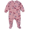 thumbnail image 6 of Gerber Baby and Toddler Girl 2pc Footed Blanket Sleepers, Sizes (0-3 Months - 5T), 6 of 17