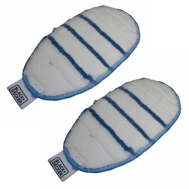 Black and Decker Steam Mop 2 Pack of OEM Replacement Mop Pads