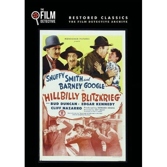 Hillbilly Blitzkrieg (DVD), Film Detective, Comedy