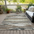 thumbnail image 6 of Addison Rugs Chantille Indoor/Outdoor Transitional Geometric, Abstract Taupe Washable Rectangle Rug, 10' x 14', 6 of 6