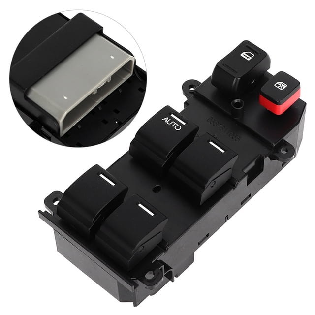 Interruptor de Ventana Eléctrica Higoodz 35750-SWA-K01 para Honda CRV 2.4L L4 2007-2011 Accesorio de coche