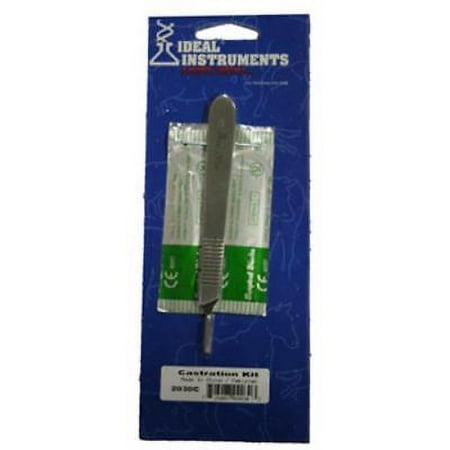 2PK Castration Kit Includes 1 Scalpel With Handle