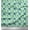Pastel Mint, variant on Soimoi Japan Crepe Satin Fabric Check,Leaves & Floral Artistic Print Sewing Fabric Yard 42 Inch Wide