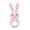 Multicolor, variant on 8.2 Inch Emotional Support Plush Rattle Soft Rattles Stuffed Animal Gift Bulk Mini Bunnies Plush Soft Rattle Toys, Beige Bunny, First Stuffed Animal Shaker Soft Ring Sensory Toys for Gifts Bunny