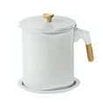 thumbnail image 1 of Grid Canister Bacon Easy Clean Grease Strainer Container Dust-Proof Portable Kitchenware Restaurant Stainless Steel Home, 1 of 11