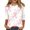 Light Purple, variant on JULMCOMO Breast Cancer Shirts for Women Crew Neck 3/4 Sleeve Breast Cancer Awareness Casual Pink Ribbon Graphic Tees Loose Cute Print T-Shirts Yellow 3XL