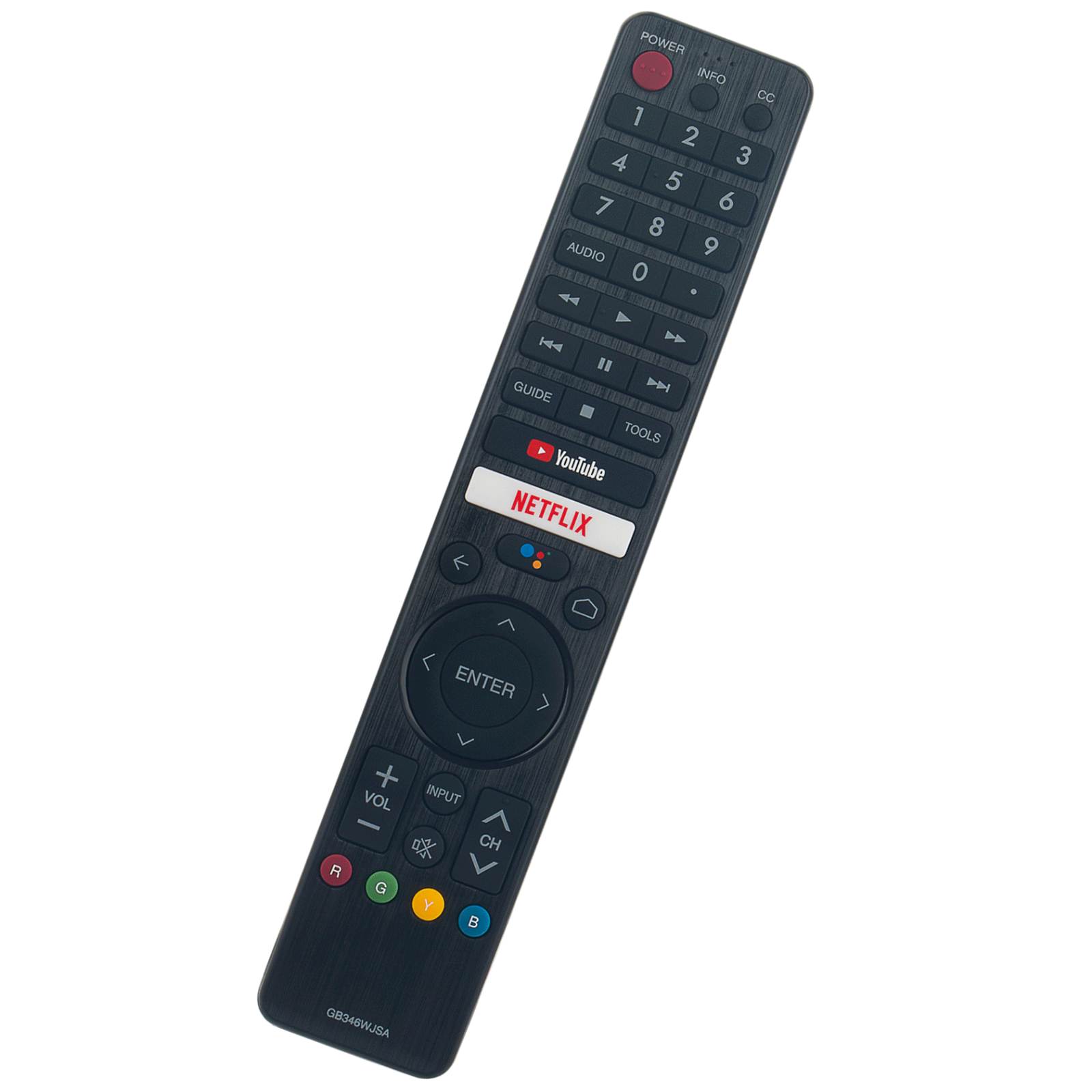 GB346WJSA Voice Replace Remote Control for Sharp Smart Android TV 4T